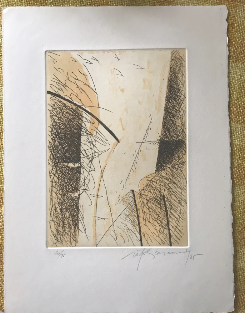 版画 Ràfols Casamada - Estrats II