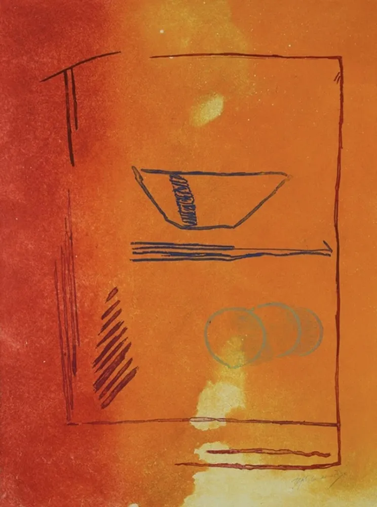 蚀刻飞尘法 Ràfols Casamada - Fruites d'estiu