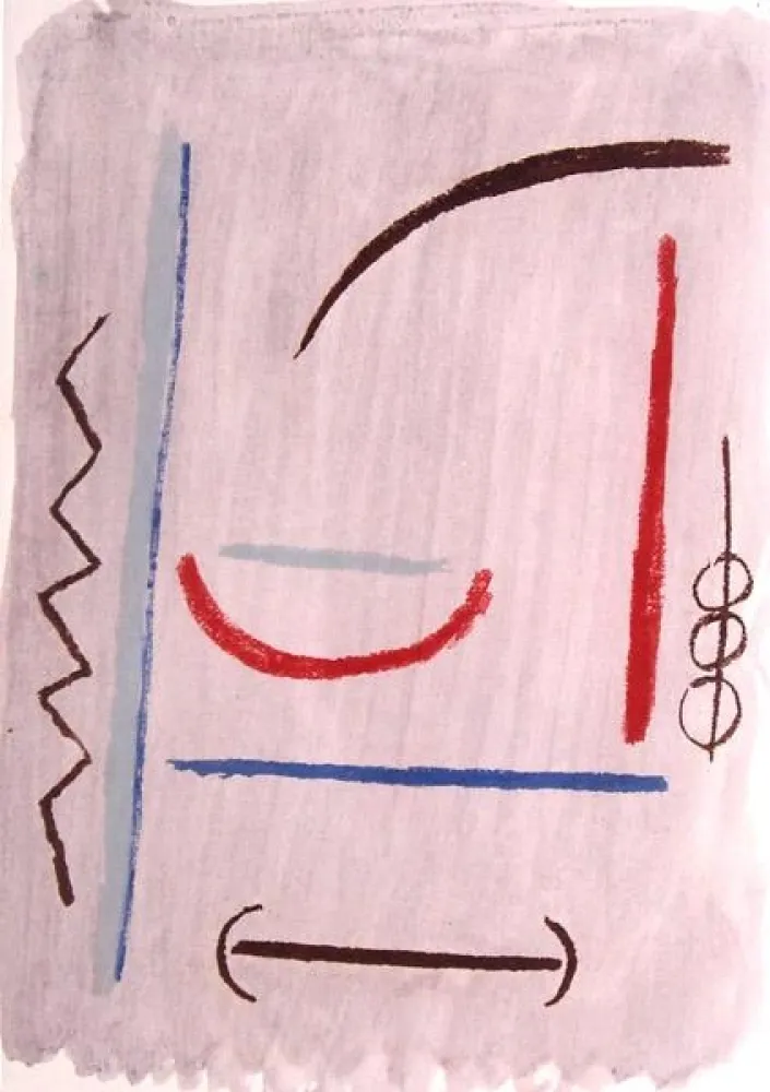 版画 Ràfols Casamada - Gris