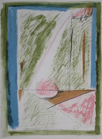 石版画 Ràfols Casamada - Interiors 1