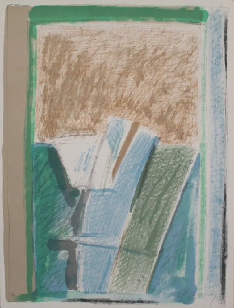 石版画 Ràfols Casamada - Interiors 8