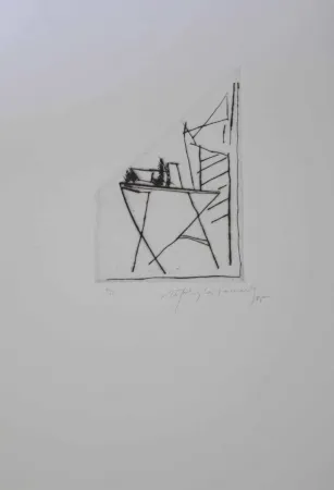 版画 Ràfols Casamada - Jardí 2