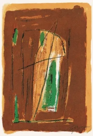 石版画 Ràfols Casamada - La tardor-4	