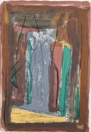 石版画 Ràfols Casamada - La Tardor 7 / Autumn 7