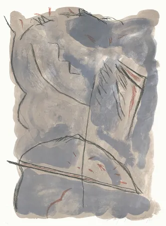 石版画 Ràfols Casamada - Parc-2