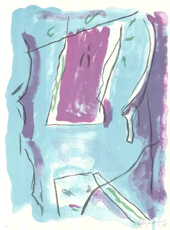 石版画 Ràfols Casamada - Parc-4