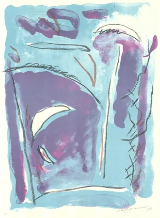 石版画 Ràfols Casamada - Parc-5