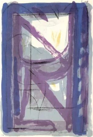 石版画 Ràfols Casamada - Portfolio 12th Anniversary of Galeria Joan Prats