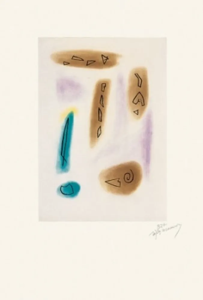 石版画 Ràfols Casamada - Primavera-4