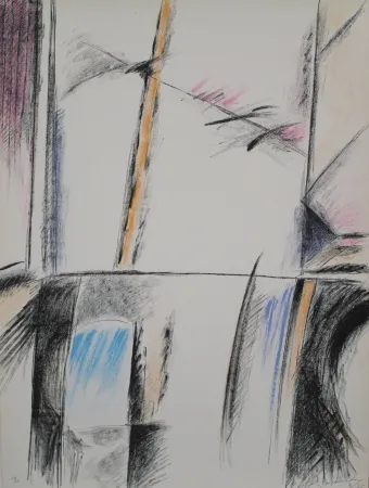 石版画 Ràfols Casamada - RC-3