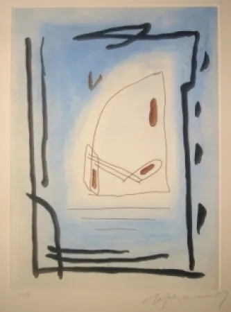 蚀刻飞尘法 Ràfols Casamada - Sans titre 10