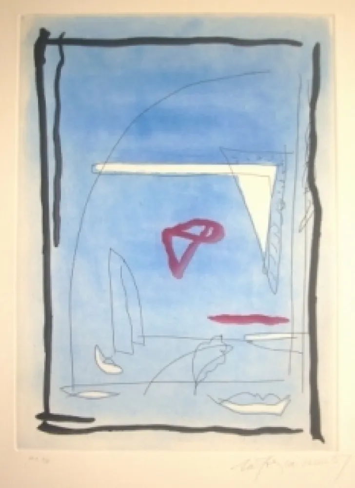 蚀刻飞尘法 Ràfols Casamada - Sans titre 13