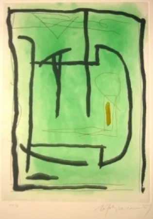 蚀刻飞尘法 Ràfols Casamada - Sans titre 14