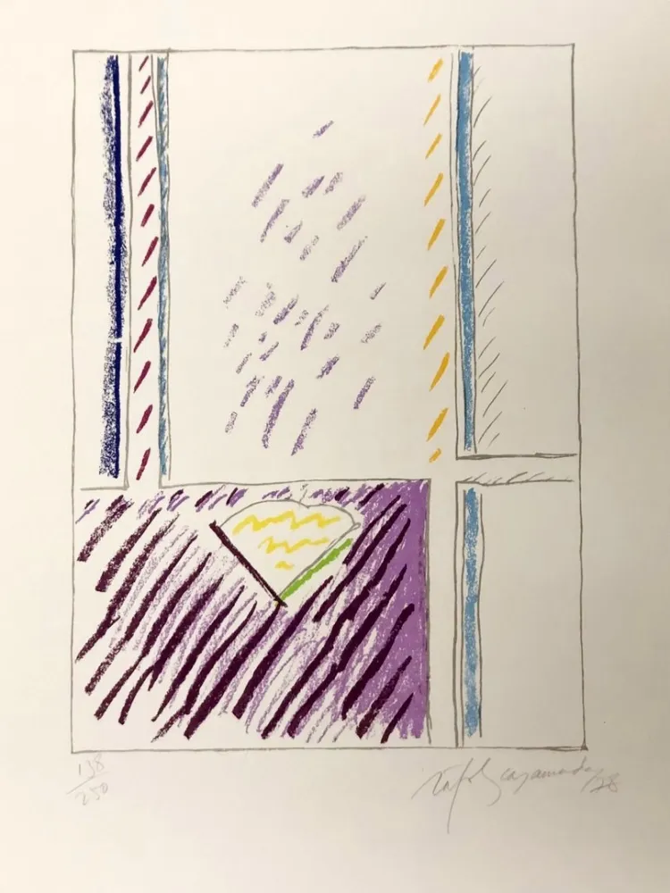 丝网印刷 Ràfols Casamada - Sense Titól