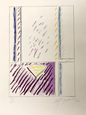 丝网印刷 Ràfols Casamada - Sense Titól