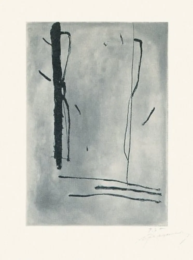 版画 Ràfols Casamada - Signe i color-1