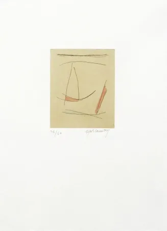 版画 Ràfols Casamada - Signe i colors