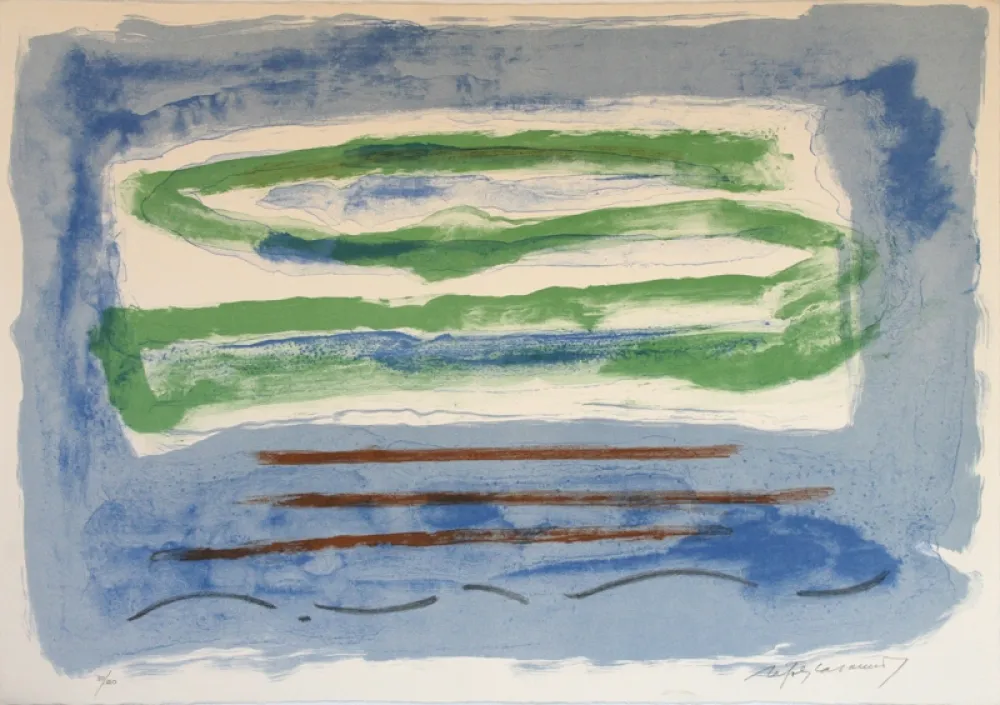 石版画 Ràfols Casamada - Sin título