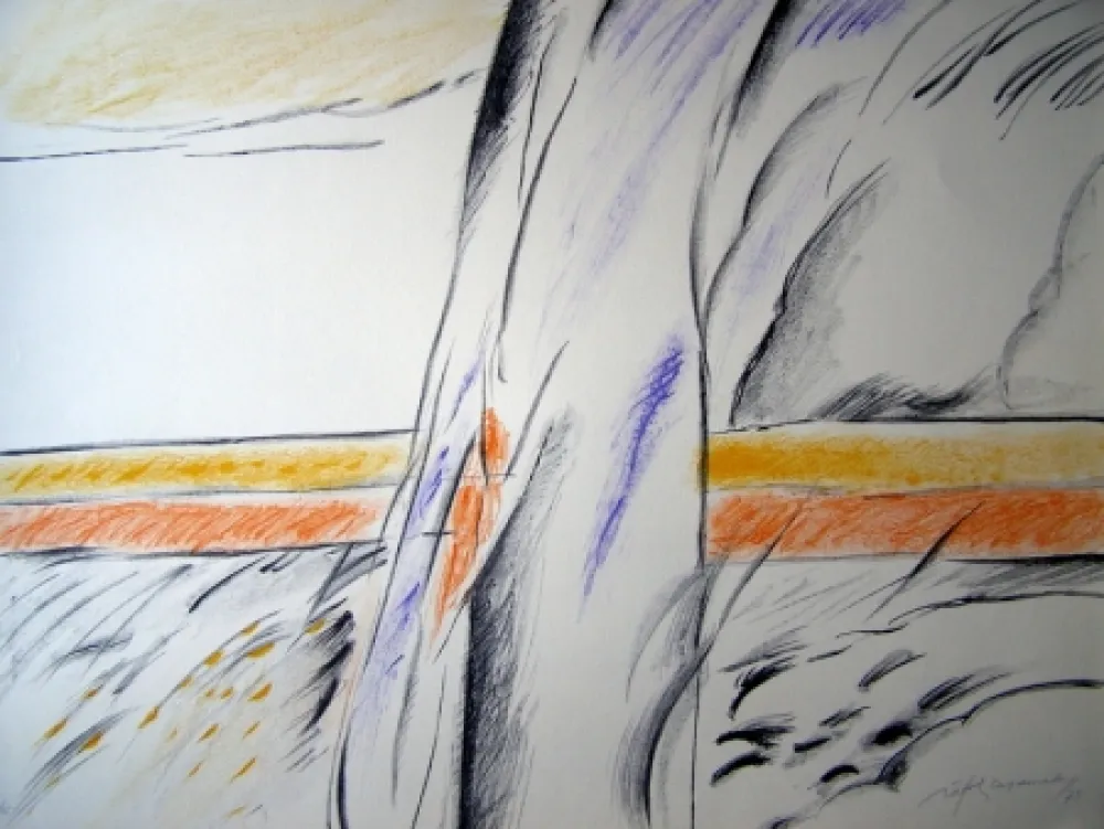 石版画 Ràfols Casamada - S/T