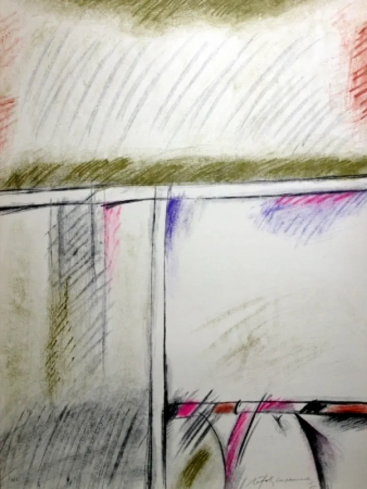 石版画 Ràfols Casamada - S/T