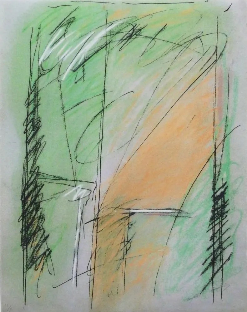 版画 Ràfols Casamada - Verd