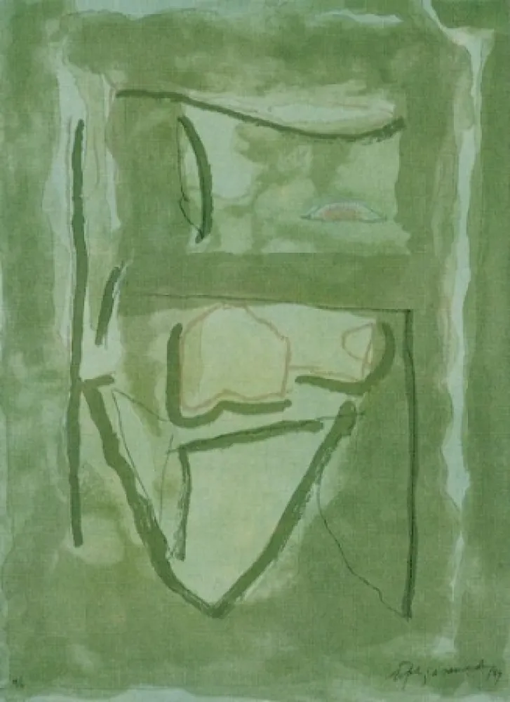 石版画 Ràfols Casamada - Xipre-2	