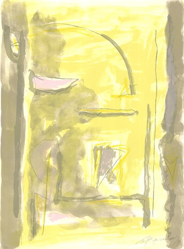 石版画 Ràfols Casamada - Xipre-4