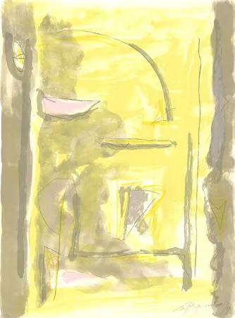 石版画 Ràfols Casamada - Xipre-4