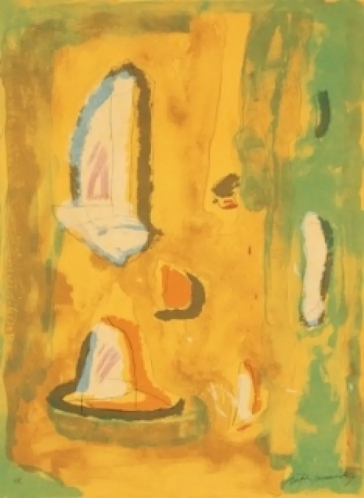 石版画 Ràfols Casamada - Xipre-5