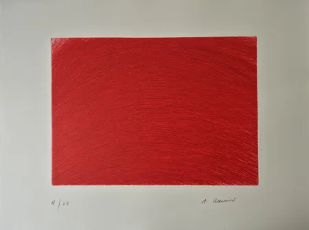 版画 Rainer - Red Wave