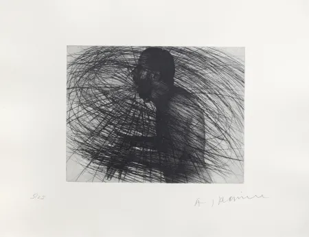 版画 Rainer - Schrei