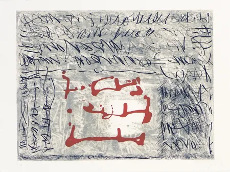 蚀刻版画 Ramírez Suass - Polifonía I