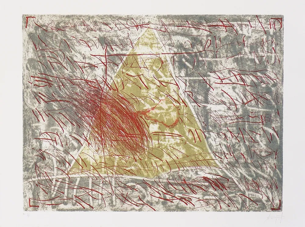 蚀刻版画 Ramírez Suass - Polifonía II