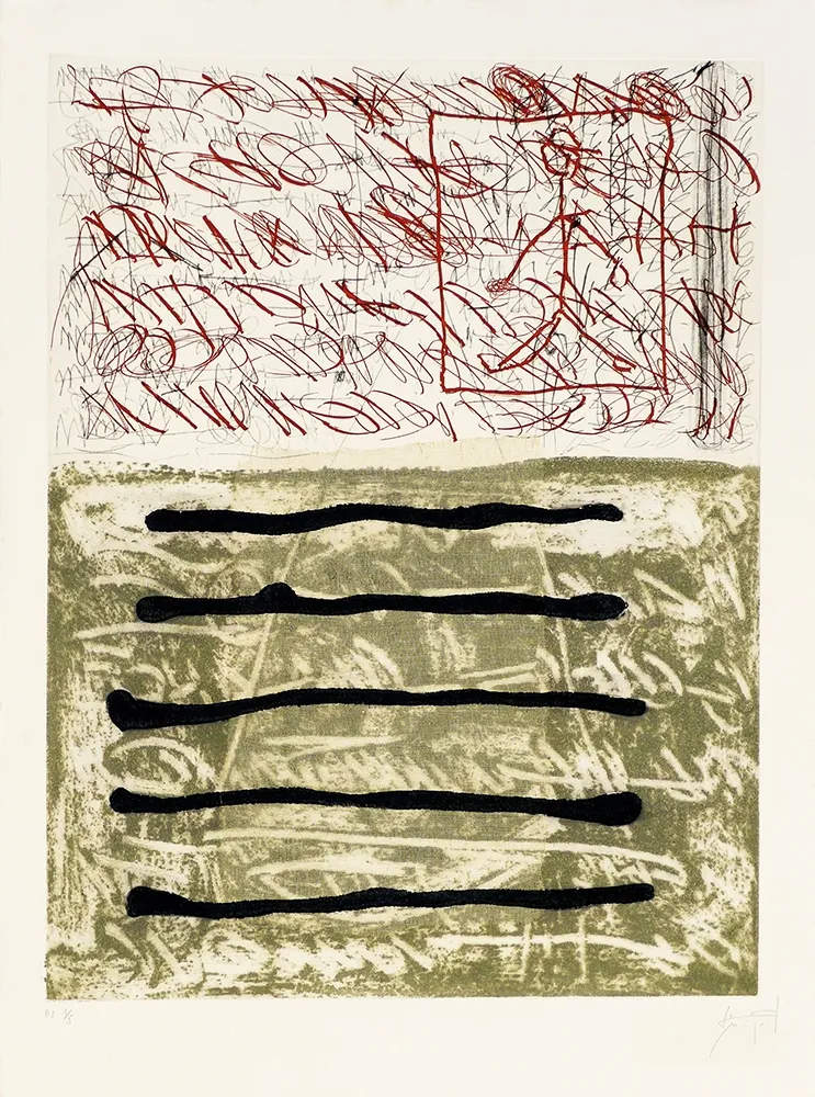 金刚砂版画 Ramírez Suass - Polifonía III