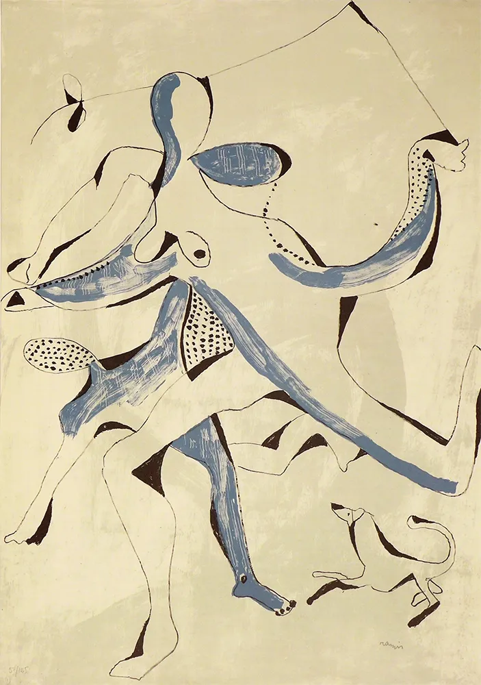 石版画 Ramis - Ballarins