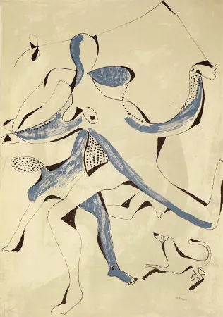 石版画 Ramis - Ballarins