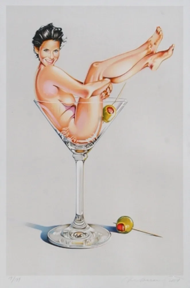 石版画 Ramos - Miss Martini II