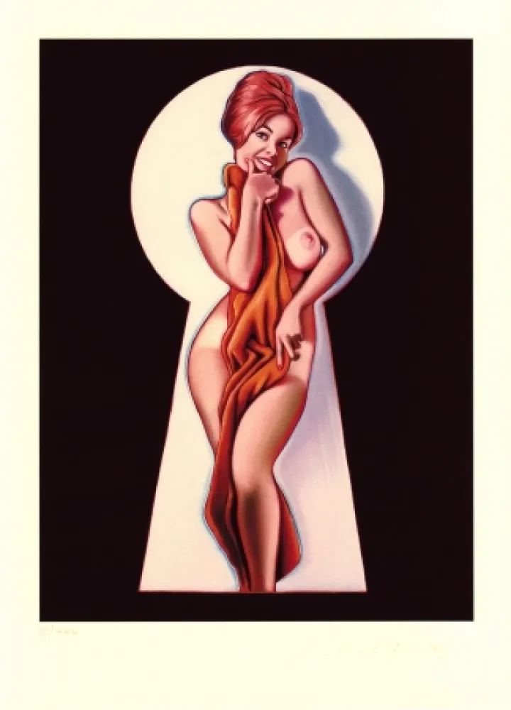 数码版画 Ramos - Peek-a-Boo (the towel)