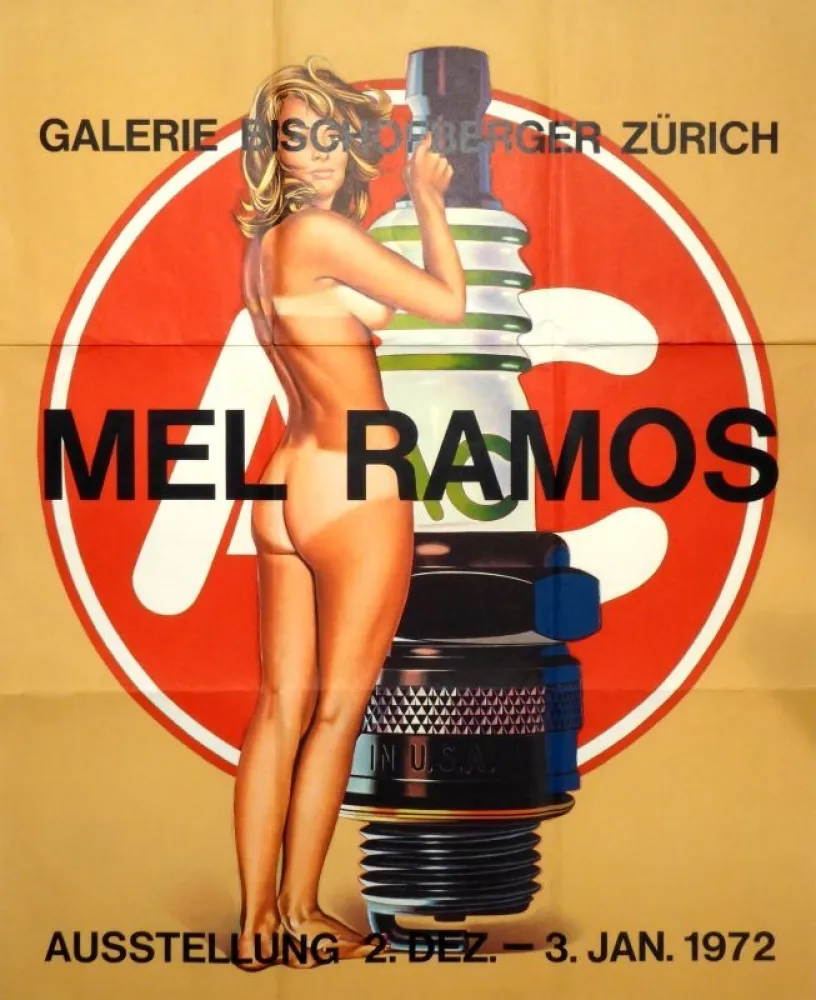 胶版印刷 Ramos - Plakat Galerie Bischofberger