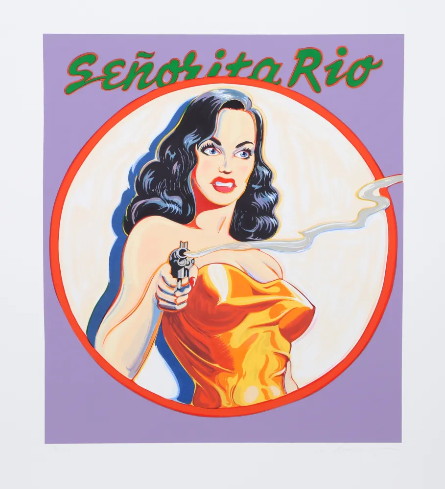 石版画 Ramos - Senorita Rio