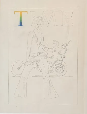 复数作品 Ramos - Study for Fonda: Sketch #1 (TIME)