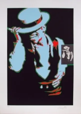 石版画 Rancillac - SAMMY DAVIES