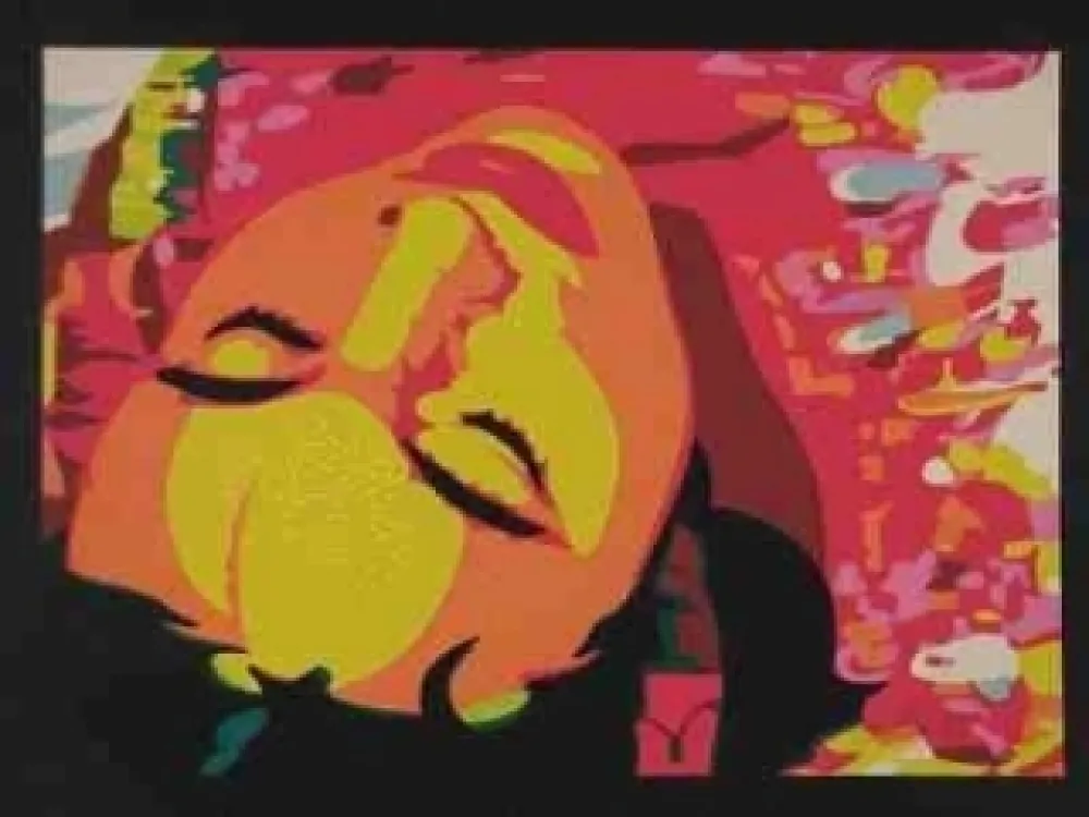 丝网印刷 Rancillac - Sans titre