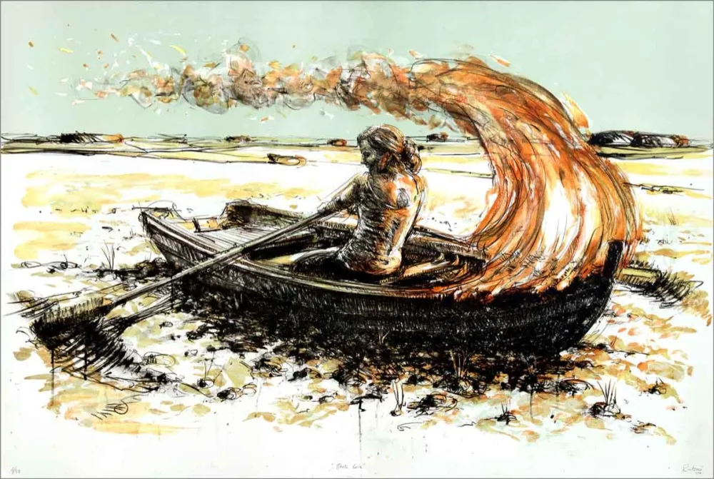 石版画 Rantzau - Marie Curie