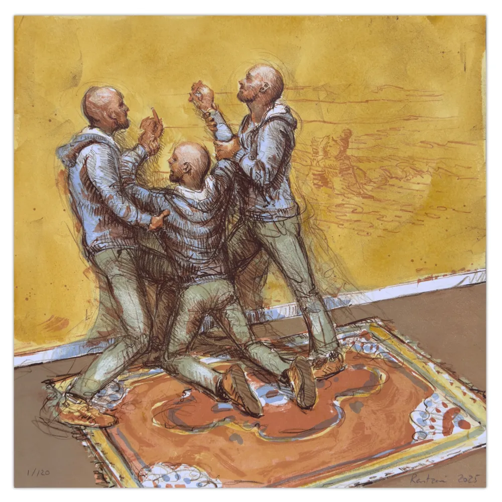 石版画 Rantzau - Selvsuggererende 3