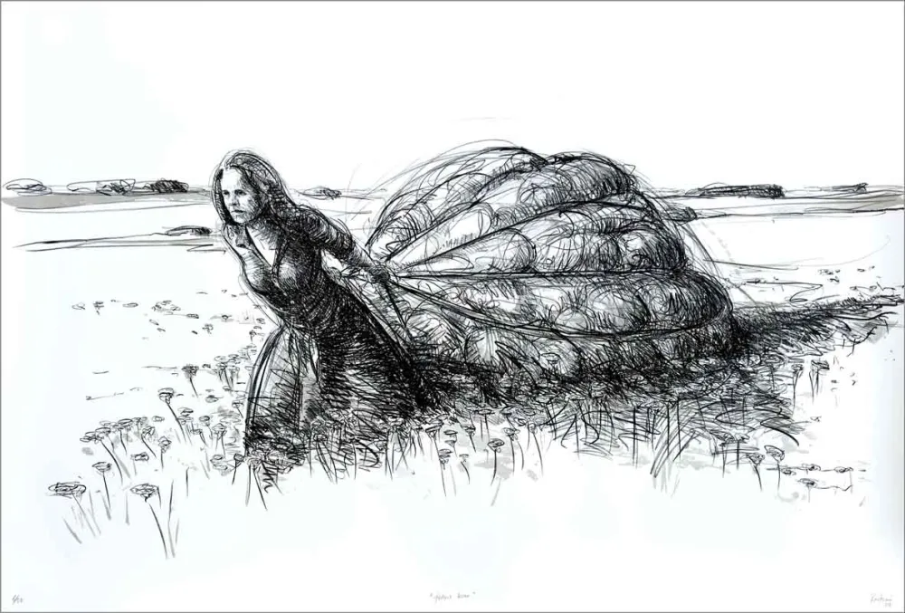 石版画 Rantzau - The demand of the time