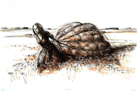 石版画 Rantzau - The demand of the time