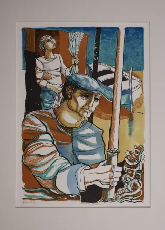 石版画 Ranucci - Untitled