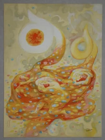 石版画 Rattner - L'automne