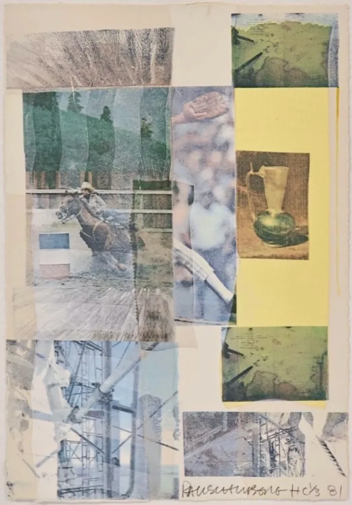 丝网印刷 Rauschenberg - Arcanum IV